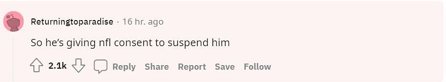 Deshaun Watson facing flak on Reddit